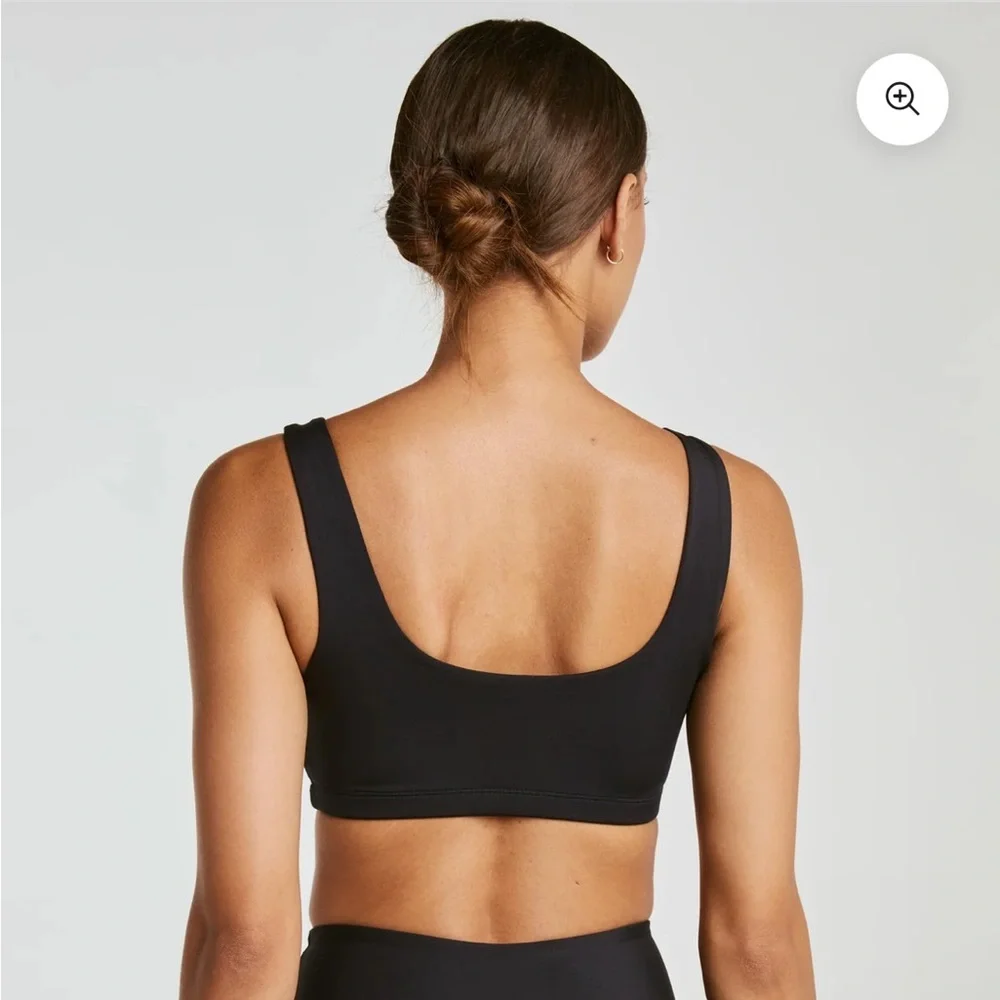 Year of Ours Recycled Scoop Bra in Steel Gray NWT Sports Bra Size XS - Picture 2 of 10